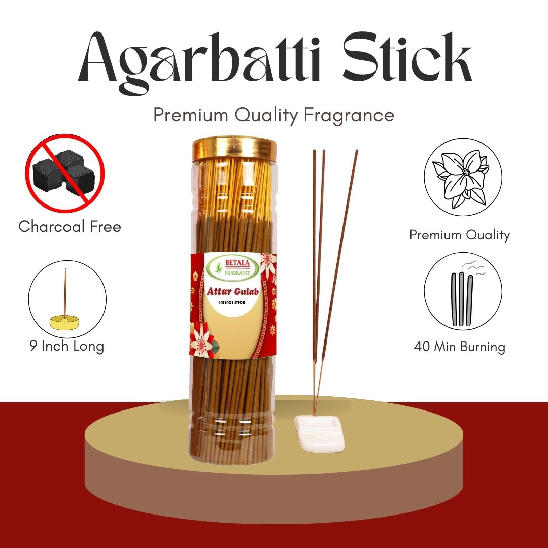 Firdous, Attar Oud, Oudh, Attar Gulab Agarbatti Promotional Bundle (100 g X 4 Pack)