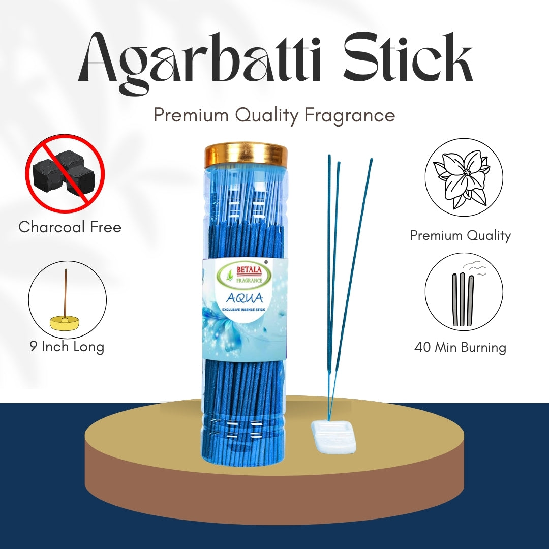 Metalic Aqua Fragrance Incense Stick | Perfumed Agarbatti