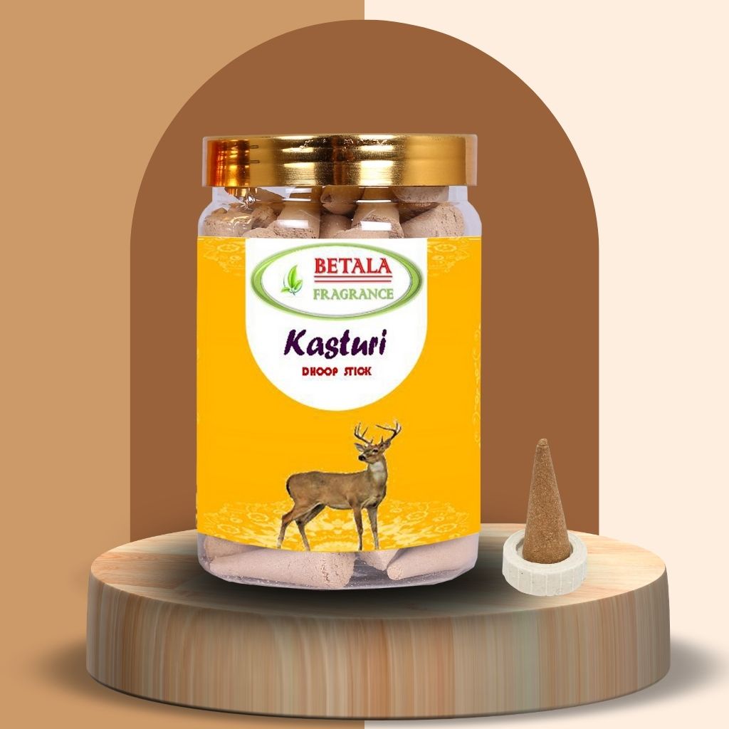 Kasturi Fragrance Perfumed Dhoop Cones