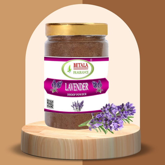 Lavender Flavour Sambrani Dhoop Powder, 200 Gm Pack