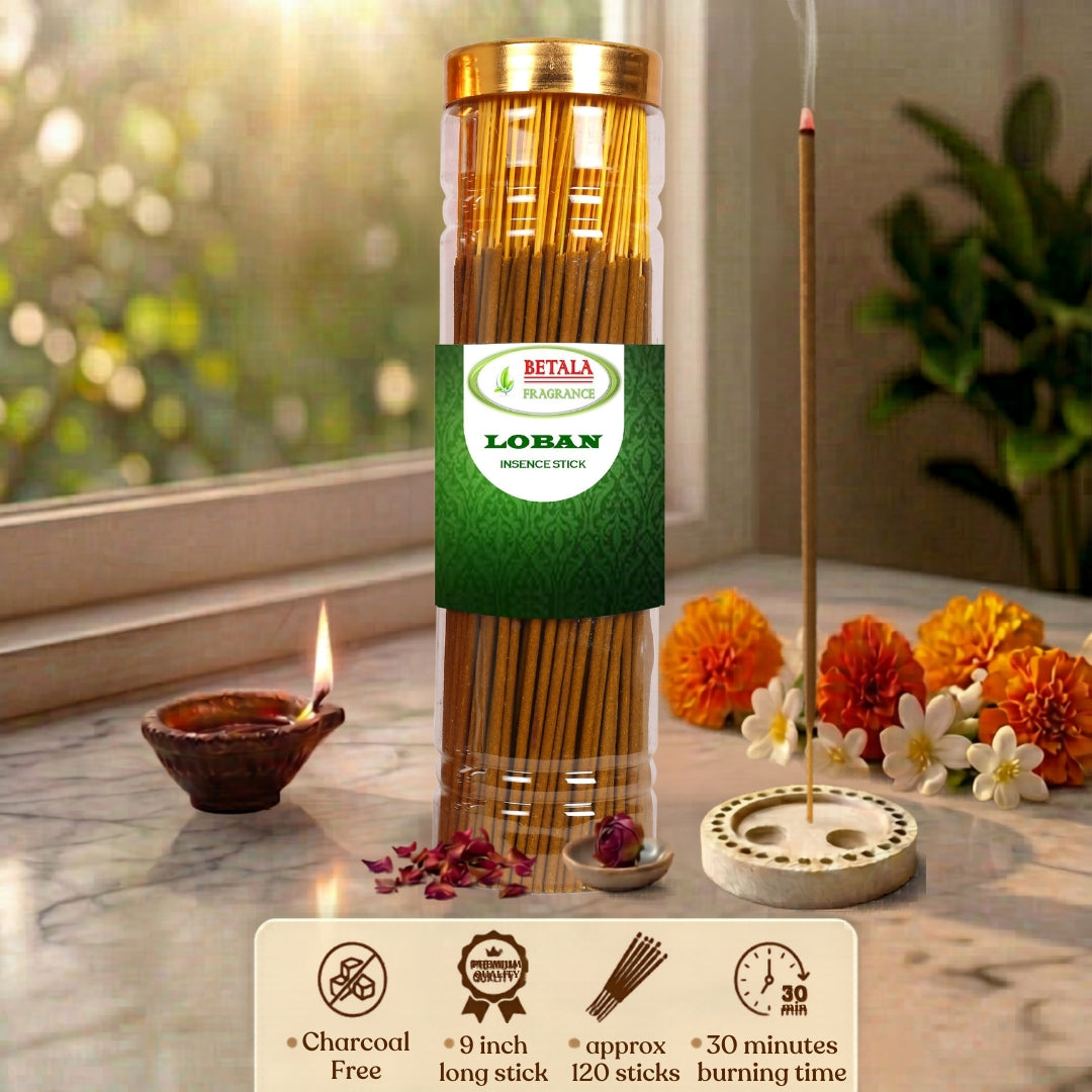 Betala Fragrance Loban Incense Stick | Perfumed Agarbatti, 200 gm