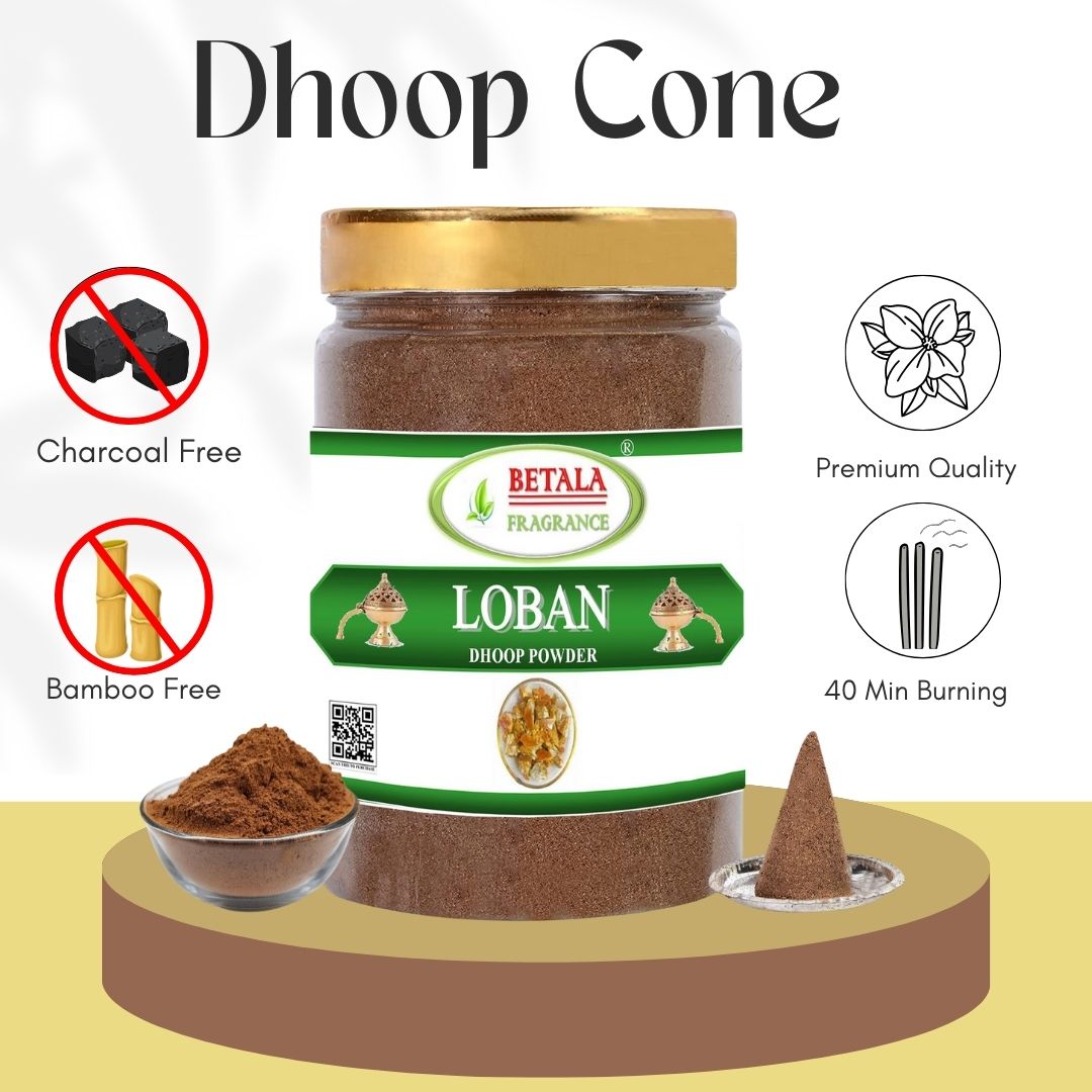 Loban Flavour Sambrani Dhoop Powder, 200 Gm Pack