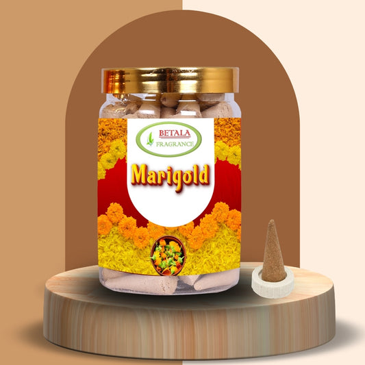 Marigold Fragrance Perfumed Dhoop Cones