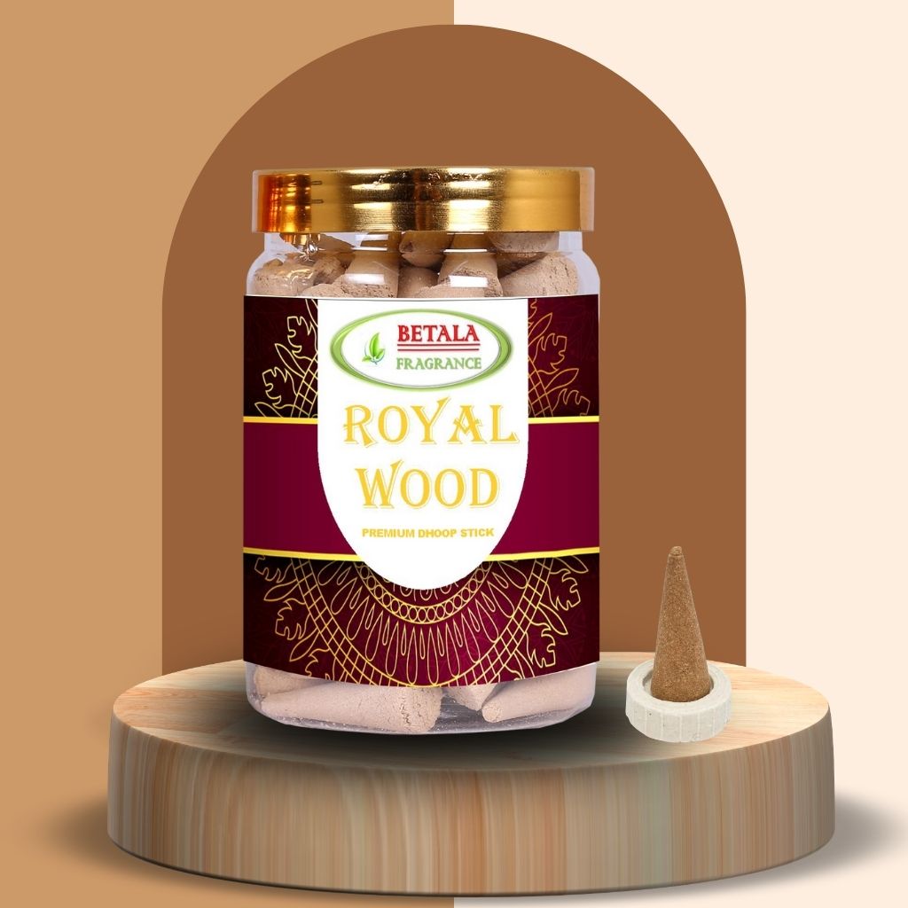 Royal Wood Flavour Perfumed Dhoop Cones