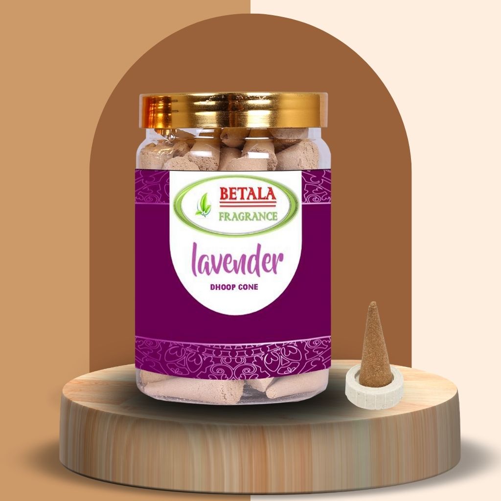 Lavender Flavour Perfumed Dhoop Cones