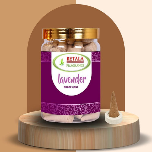 Lavender Flavour Perfumed Dhoop Cones
