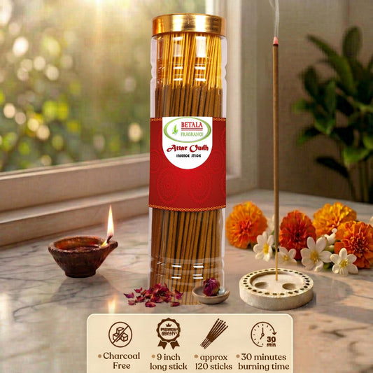 Betala Fragrance Attar oudh Incense Stick | Perfumed Agarbatti, 200 gm