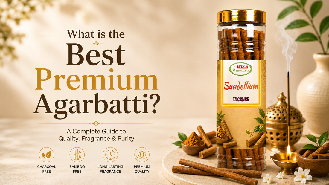 Premium agarbatti incense sticks by Betala Fragrance