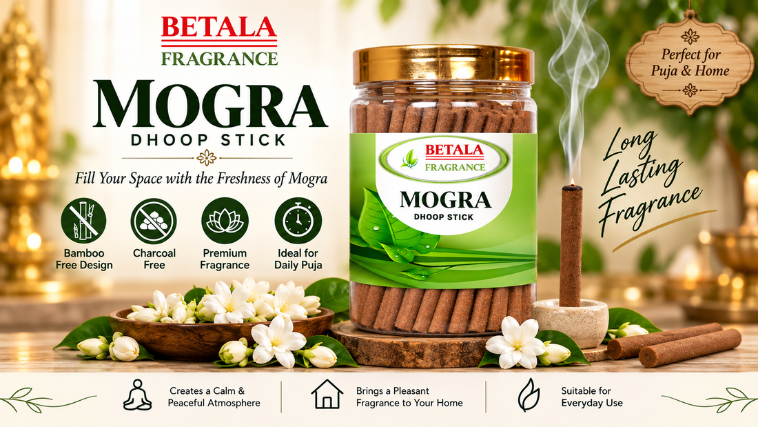 Mogra Dhoop Stick: Benefits, Uses & Why It’s Perfect for Puja