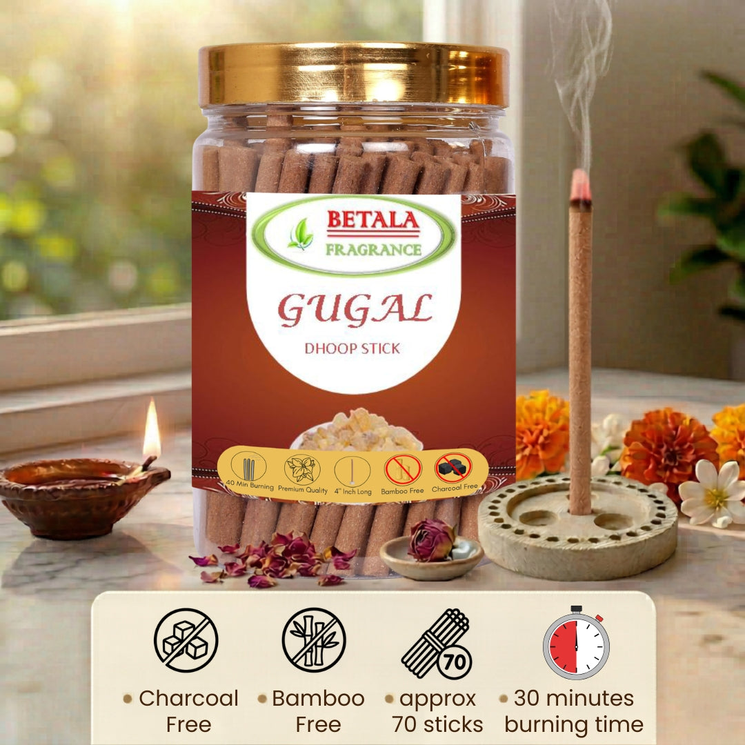 Betala Fragrance Guggal Perfumed Dhoop Stick, 200 gm