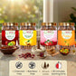 Betala Fragrance Apple, Pineapple, Strawberry & Orange Dhoop Cone Promotional Bundle (30 pc X 4 Pack)
