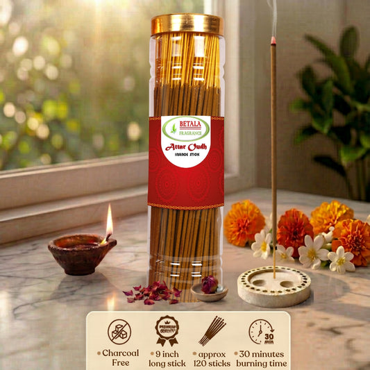 Betala Fragrance Attar oudh Incense Stick | Perfumed Agarbatti, 200 gm