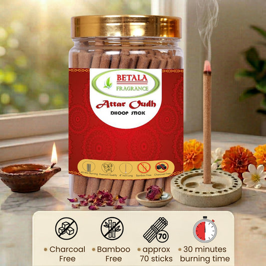 Betala Fragrance Attar Oud Perfumed Dhoop Stick, 200 gm