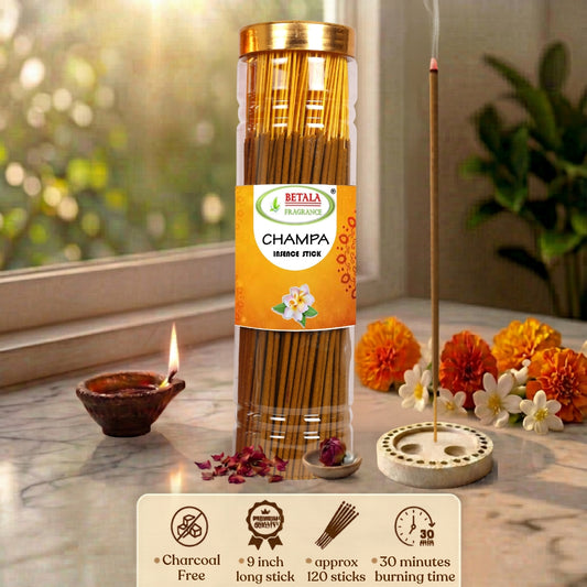 Betala Fragrance Champa Incense Stick | Perfumed Agarbatti, 200 gm