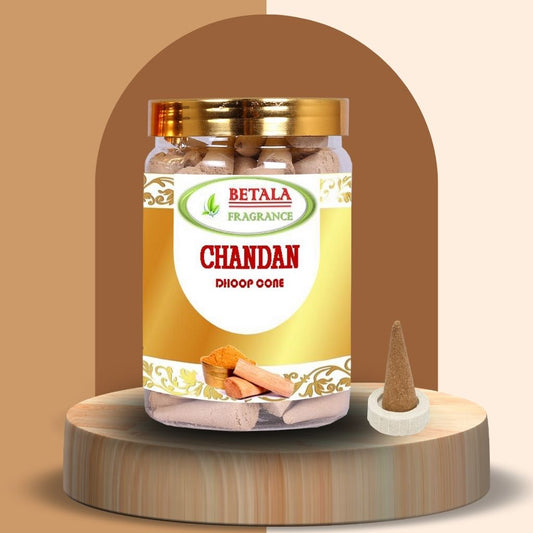 Chandan (Sandalwood) Flavour Perfumed Dhoop Cones