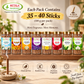 Betala Fragrance 8 in 1 Jasmine, Marigold, Champa, Lavender, White Musk, Gulab, Kewda & Mogra Dhoop Stick Promotional Bundle (100 g X 8 Pack)