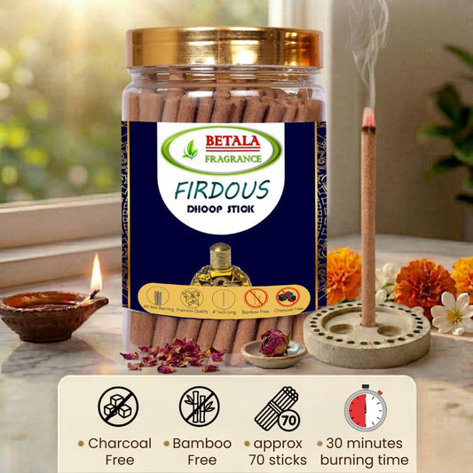 Betala Fragrance Firdous Perfumed Dhoop Stick, 200 gm