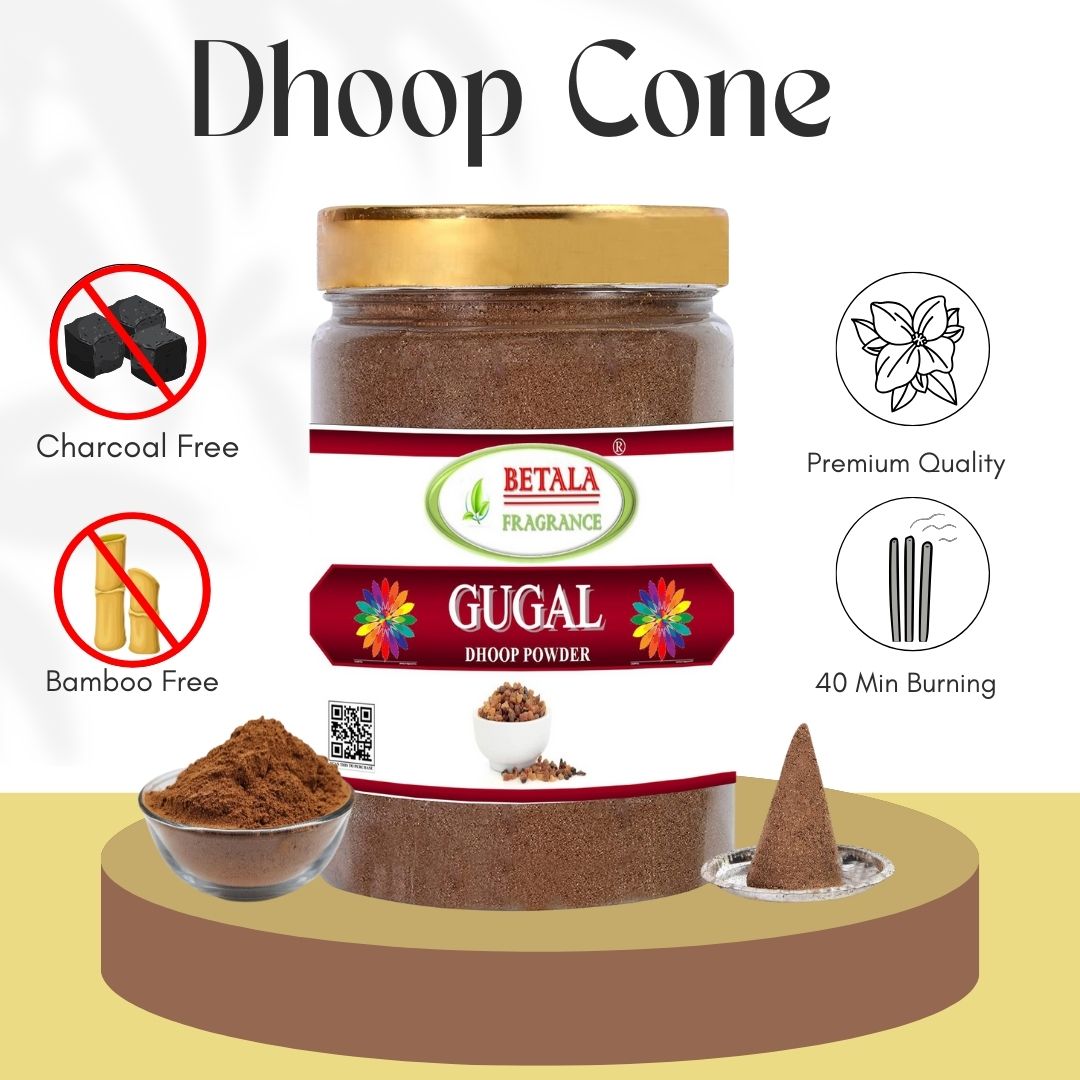 Guggal Flavour Sambrani Dhoop Powder, 250 Gm Pack