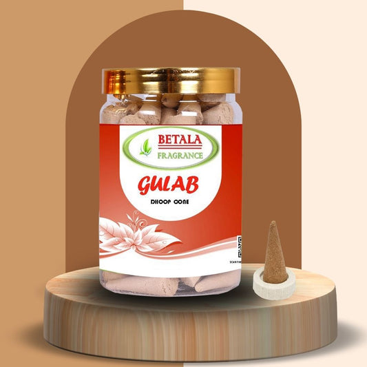 Gulab (Rose) Flavour Perfumed Dhoop Cones
