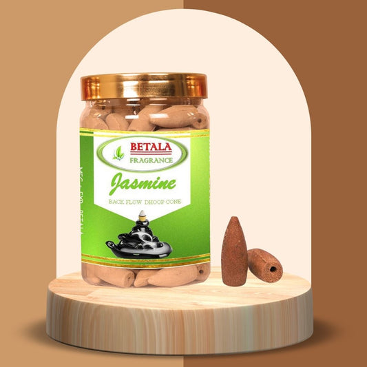 Jasmine Flavour Backflow Dhoop Cone