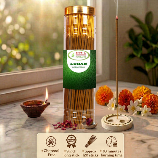 Betala Fragrance Loban  Incense Stick | Perfumed Agarbatti, 200 gm