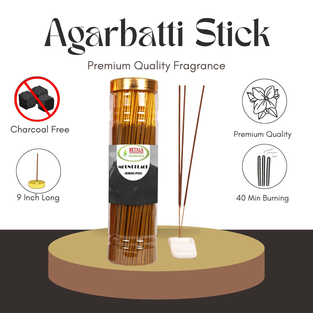 Mount Black Flavour Incense Stick | Perfumed Agarbatti