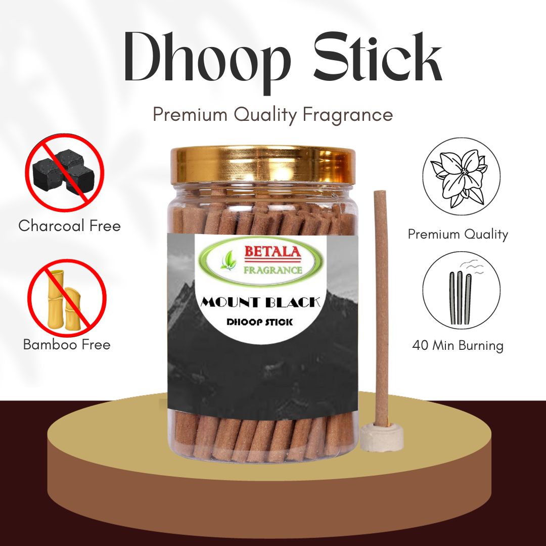Mount Black Flavour Perfumed Dhoop Stick
