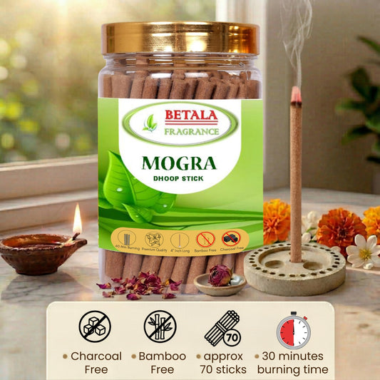 Betala Fragrance Mogra Perfumed Dhoop Stick, 200 gm