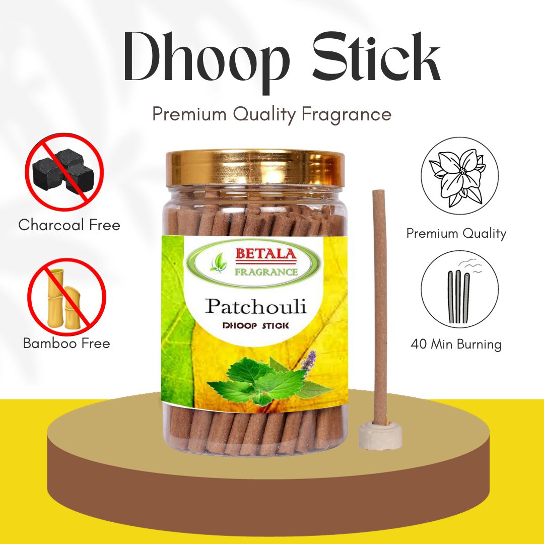 Pachauli Flavour Perfumed Dhoop Stick