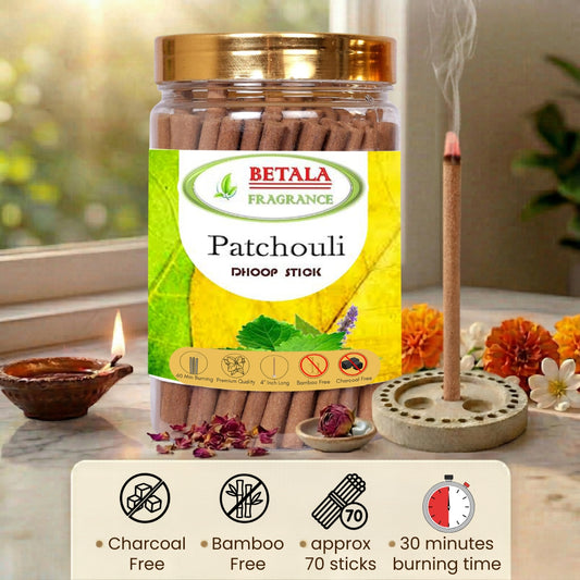 Betala Fragrance Patchouli Perfumed Dhoop Stick, 200 gm