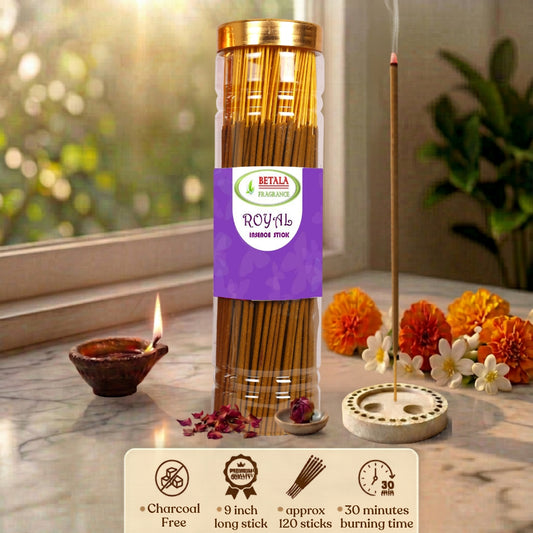 Betala Fragrance Royal Flavour Incense Stick | Perfumed Agarbatti, 200 gm