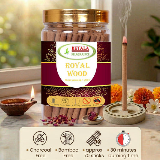 Betala Fragrance Royal Wood Perfumed Dhoop Stick, 200 gm