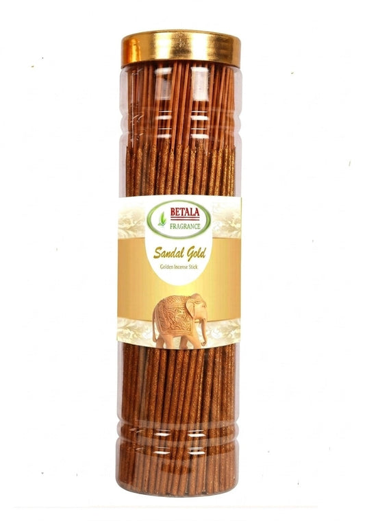 🎁 Free Gift -  Metalic Sandal Gold Fragrance Incense Stick | Perfumed Agarbatti - 50 G