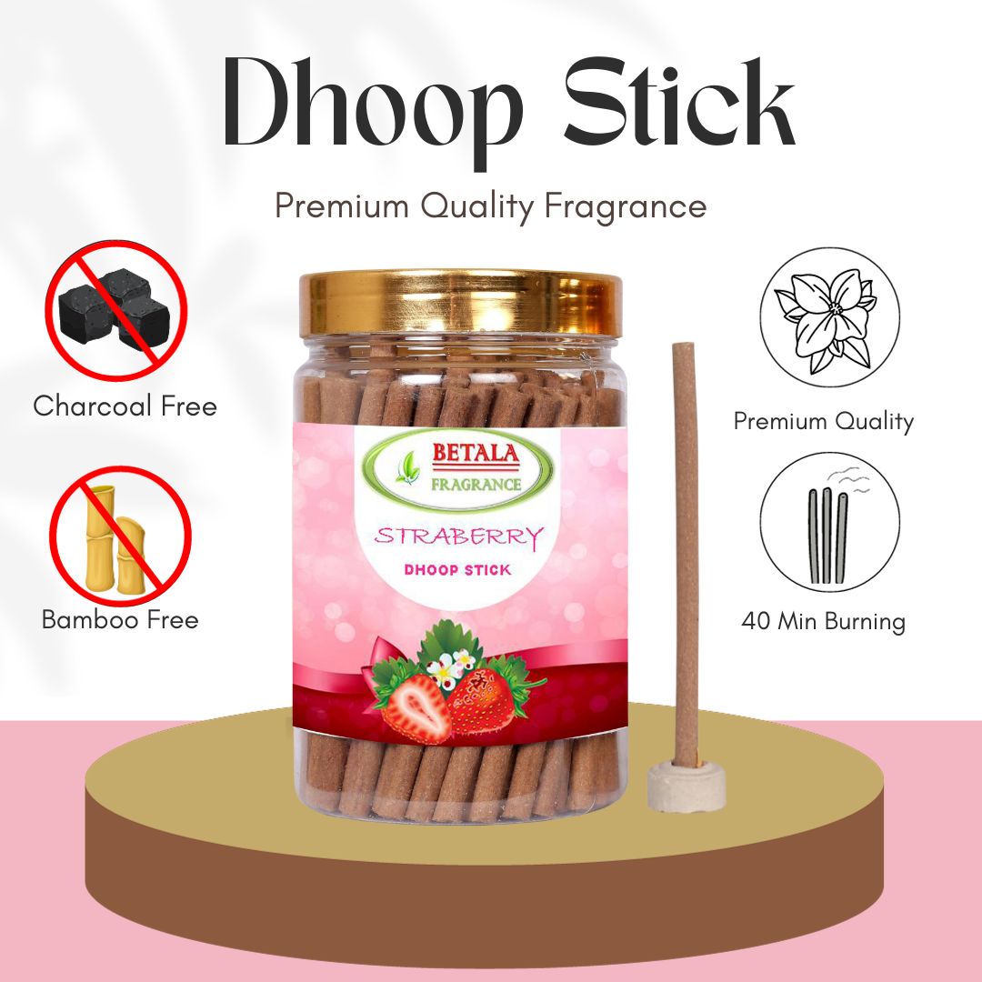 Strawberry Flavour Perfumed Dhoop Stick