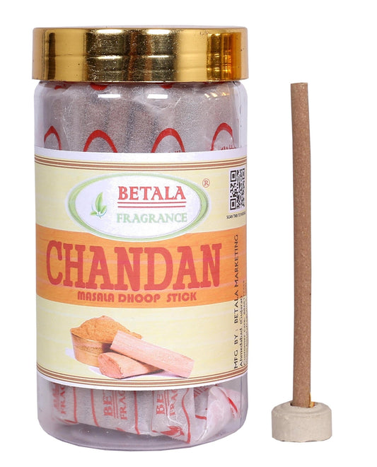 Chandan/Sandalwood Flavour Natural Masala Dhoop Sticks - www.betalafragrance.com